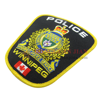police embroidered patches